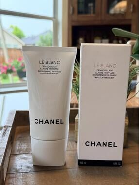 CHANEL Le Blanc Brightening Tri-Phase Makeup Remover 150ml/5oz Discontinued NIB